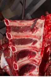 Photo Textures of RAW Ribs Beef Meat